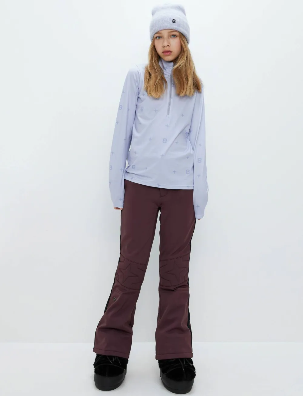 Best 8848 Altitude Juniors' 8 Star Sweat Icelandic Blue