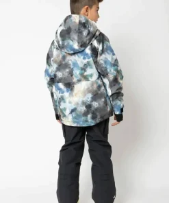 Hot 2117 of Sweden Juniors' Light Padded Ski Jacket Kidden Aop Sky