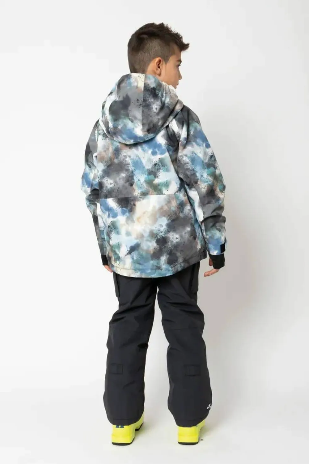 Hot 2117 of Sweden Juniors' Light Padded Ski Jacket Kidden Aop Sky