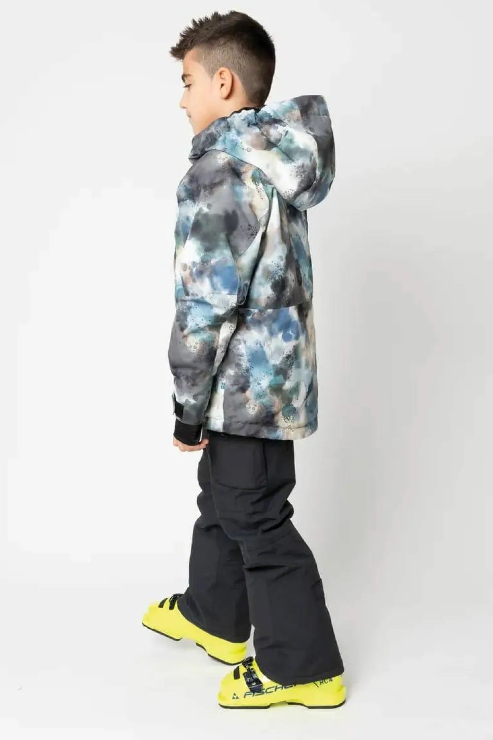 Hot 2117 of Sweden Juniors' Light Padded Ski Jacket Kidden Aop Sky
