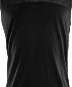 New Aclima Men's LightWool Sports Singlet Jet Black