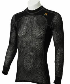 Clearance Aclima Men's WoolNet Crewneck Jet Black