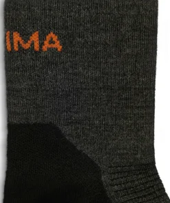 Online Aclima Running Socks 2-Pack Grey/Jet Black