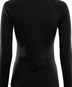 Aclima Women's WarmWool Mockneck Jet Black