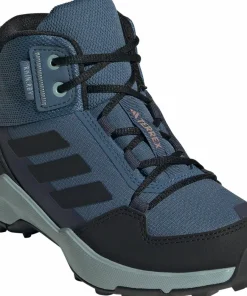 Best Adidas Kid's Terrex Ax4 Mid RAIN.RDY Hiking Shoes Wonste/Core Black/Maggre