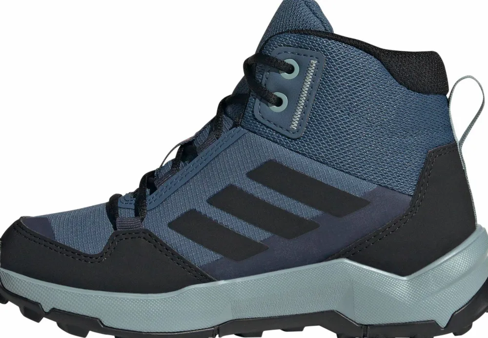 Best Adidas Kid's Terrex Ax4 Mid RAIN.RDY Hiking Shoes Wonste/Core Black/Maggre