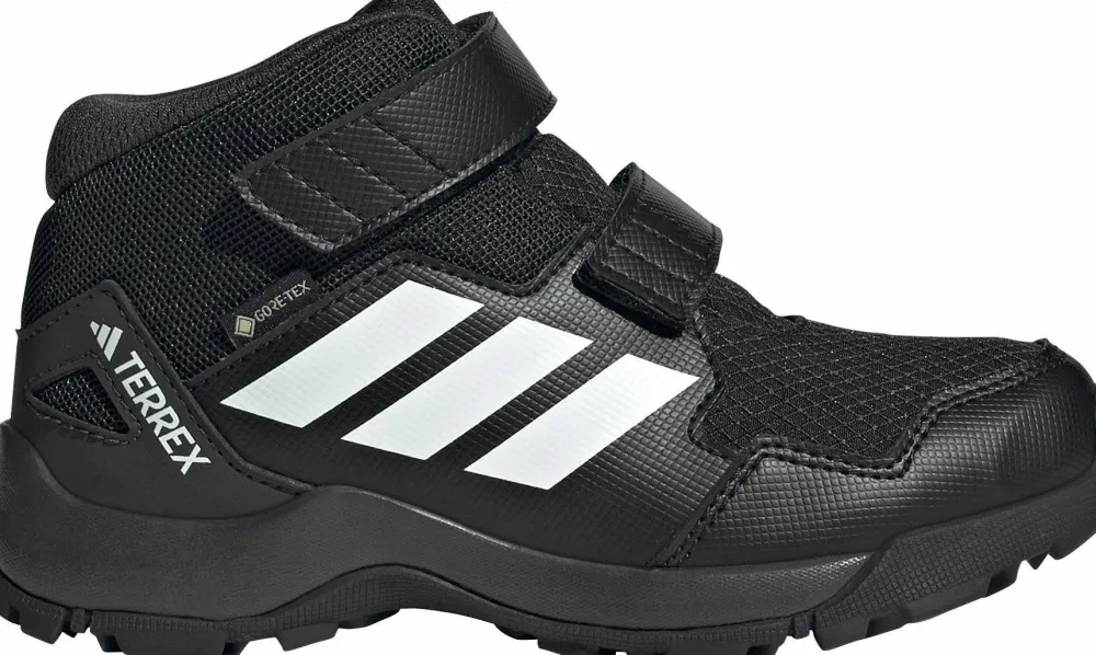 New Adidas Kid's Terrex Skychaser Mid Gore-Tex Core Black/Ftwwht/Semi Orange