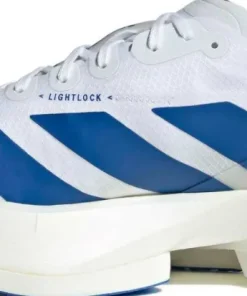Sale Adidas Men's Adizero Adios Pro 4 Cloud white/Blue/Yellow