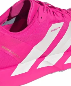 Discount Adidas Men's Adizero Adios 9 Shock Pink/Zero Metalic/Silver Violet