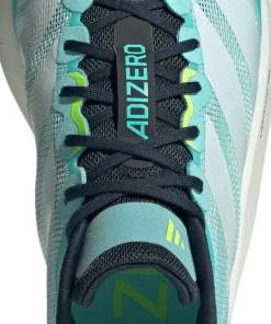 New Adidas Men's Adizero Boston 13 Flash Aqua/Cloud White/Lucid Lemon Flaaqu/Ftwwht/Luclem