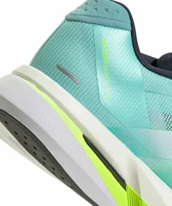 New Adidas Men's Adizero Boston 13 Flash Aqua/Cloud White/Lucid Lemon Flaaqu/Ftwwht/Luclem