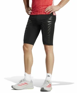 Sale Adidas Men's Adizero Control Running Short Tights Black