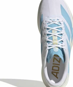 Online Adidas Men's Adizero Evo SL Cloud white/Cloud blue/Magold