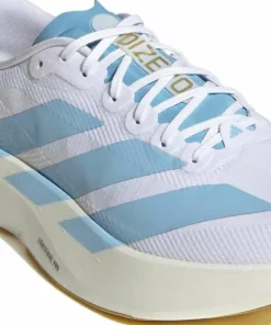 Online Adidas Men's Adizero Evo SL Cloud white/Cloud blue/Magold