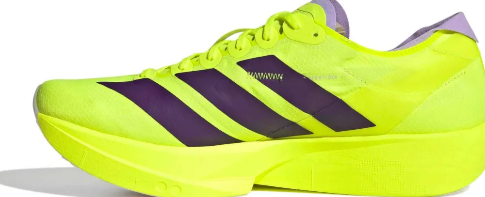 Discount Adidas Men's Adizero Takumi Sen 11 Solar Yellow/Aurora Plum/Powder Plum