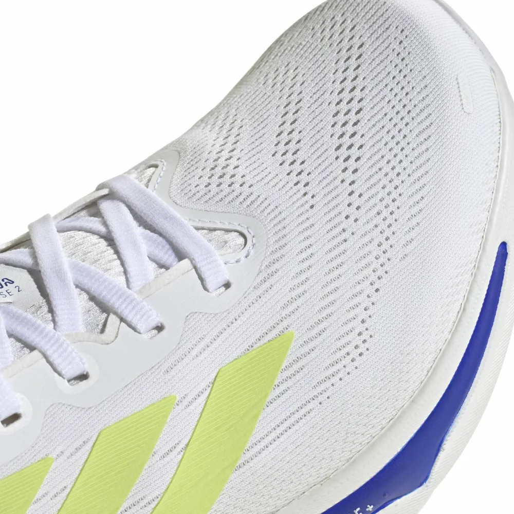 Best Adidas Men's Supernova Rise 2 Ftwwht/ZeroMint/Pullim