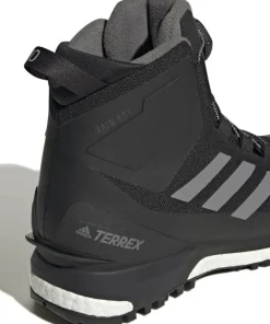 Outlet Adidas Men's Terrex Conrax BOA RAIN.RDY Hiking Shoes CBLACK/GRETHR/GREFIV