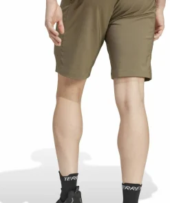 Outlet Adidas Men's Terrex Xperior Mid Shorts Olive Strata