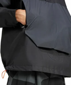 Adidas Men's Terrex Xploric 2.5L Climaproof Anorak Black/Carbon