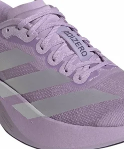 Outlet Adidas Women's Adizero Evo SL Powder Plum/Zero Metalic/Shock Pink