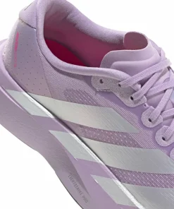 Outlet Adidas Women's Adizero Evo SL Powder Plum/Zero Metalic/Shock Pink