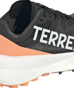 Discount Adidas Women's Terrex Agravic Speed Trail Running Shoes Core Black/Grey One/Amber Tint
