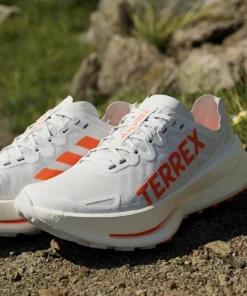Online Adidas Women's Terrex Agravic Speed Ultra Trail Running Shoes Cloud White/Impact Orange/Dash Grey Ftwwht/Impora/Dshgry