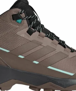 Hot Adidas Women's Terrex Skychaser Ax5 Mid Gore-Tex Trace Brown/Earth Strata/Semi Impact Orange