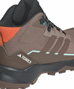 Hot Adidas Women's Terrex Skychaser Ax5 Mid Gore-Tex Trace Brown/Earth Strata/Semi Impact Orange