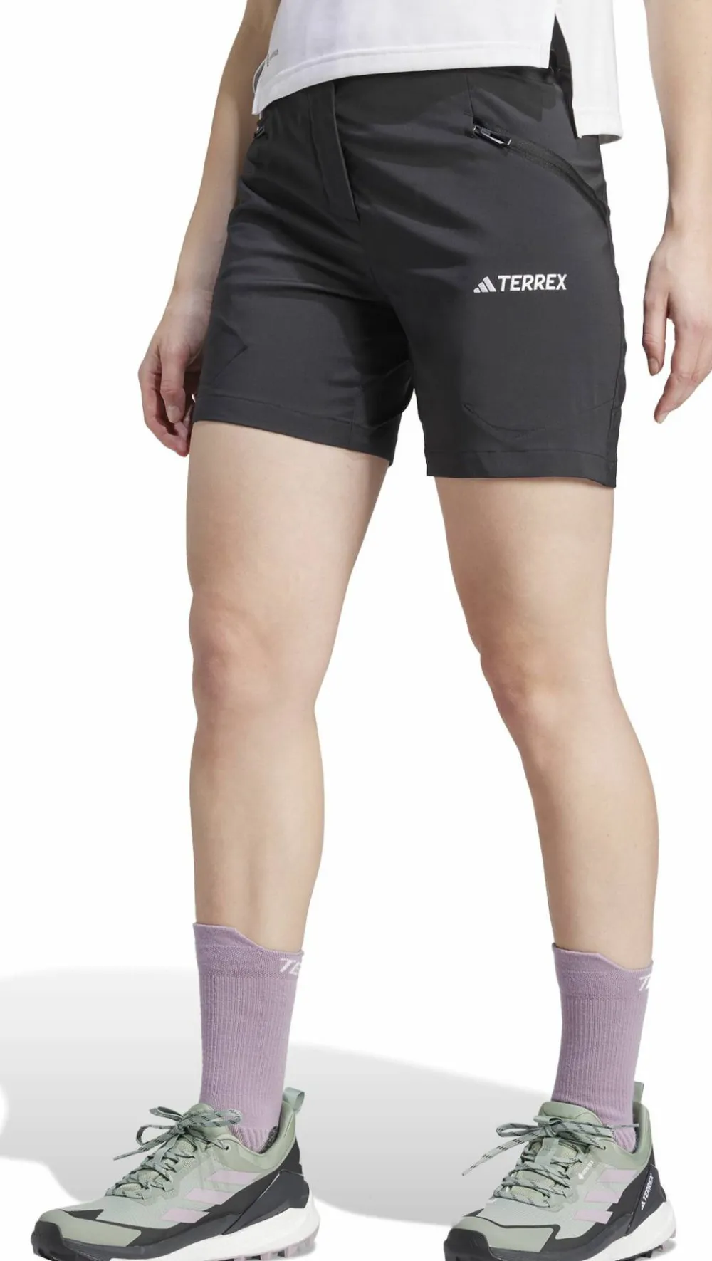 Outlet Adidas Women's Terrex Xperior Mid Short Black