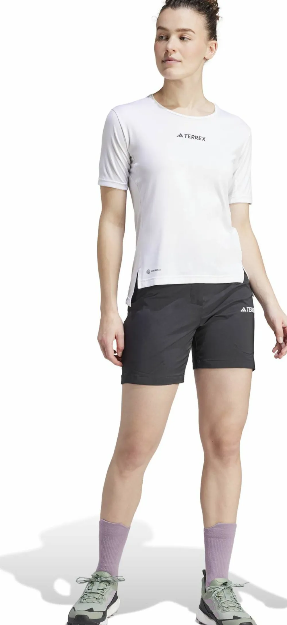 Outlet Adidas Women's Terrex Xperior Mid Short Black