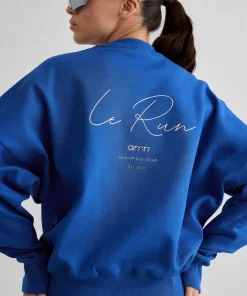 Hot Aim'n Women's Le Run Running Sweatshirt Azure