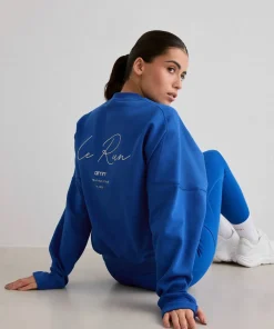 Hot Aim'n Women's Le Run Running Sweatshirt Azure