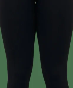 Hot Aim'n Women's Ribbed Seamless Tights Black
