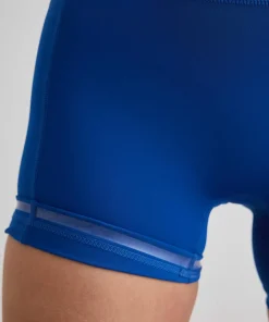 Discount Aim'n Women's Running Midi Biker Shorts Azure