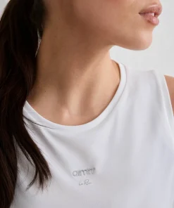 Hot Aim'n Women's Seamless Running Top White