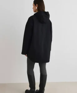 Aim'n Women's Waterproof Oversized Anorak Black