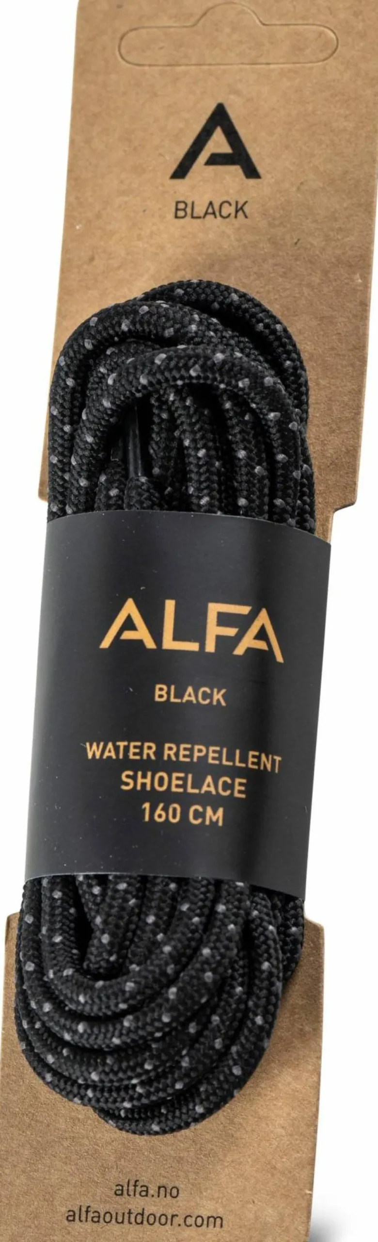 Discount Alfa Laces Black Black W.Grey Dots