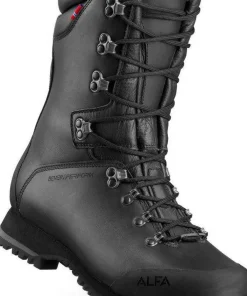 Clearance Alfa Men's Bever Perform Gore-Tex Wide Black