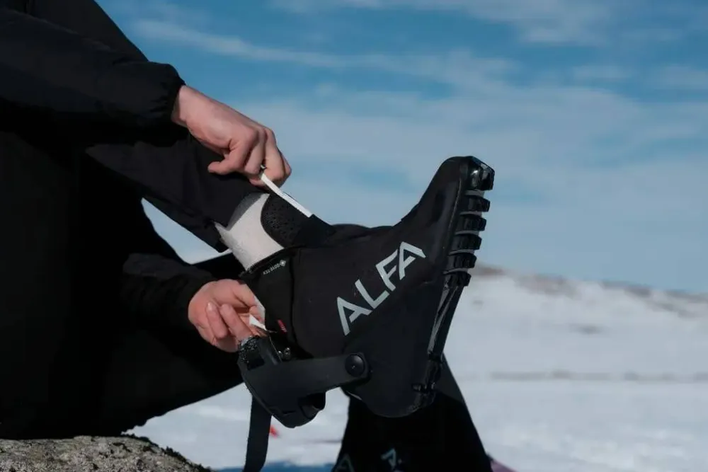 Discount Alfa Men's Skate Perform GORE-TEX Black