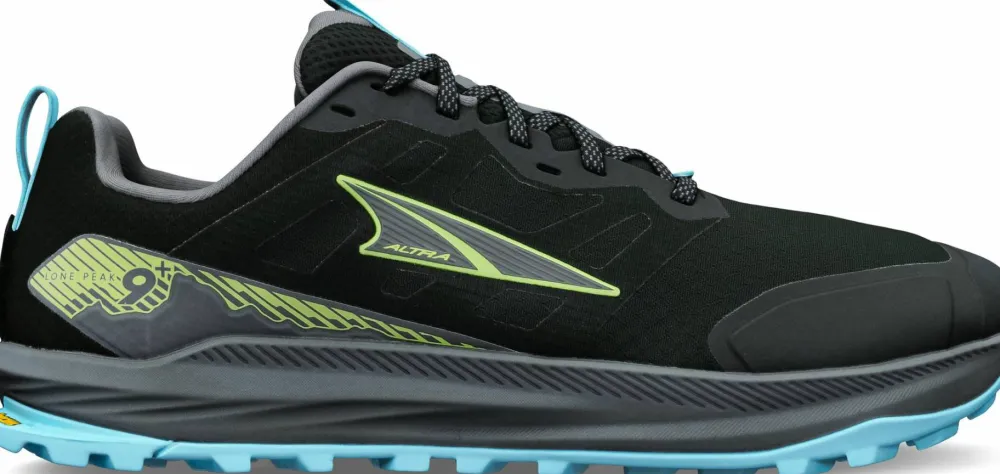 Best Altra Men's Lone Peak 9+ Black/Lime