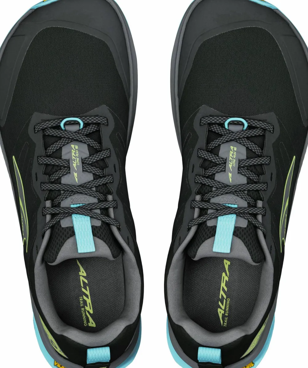 Best Altra Men's Lone Peak 9+ Black/Lime