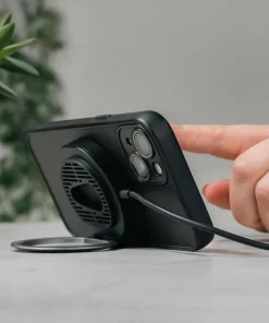 Aqiila Qi2 Wireless Charger With Carmount Black