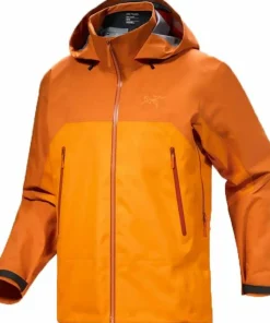 Online Arc'teryx Men's Beta Ar Jacket Copper Sky / Blaze