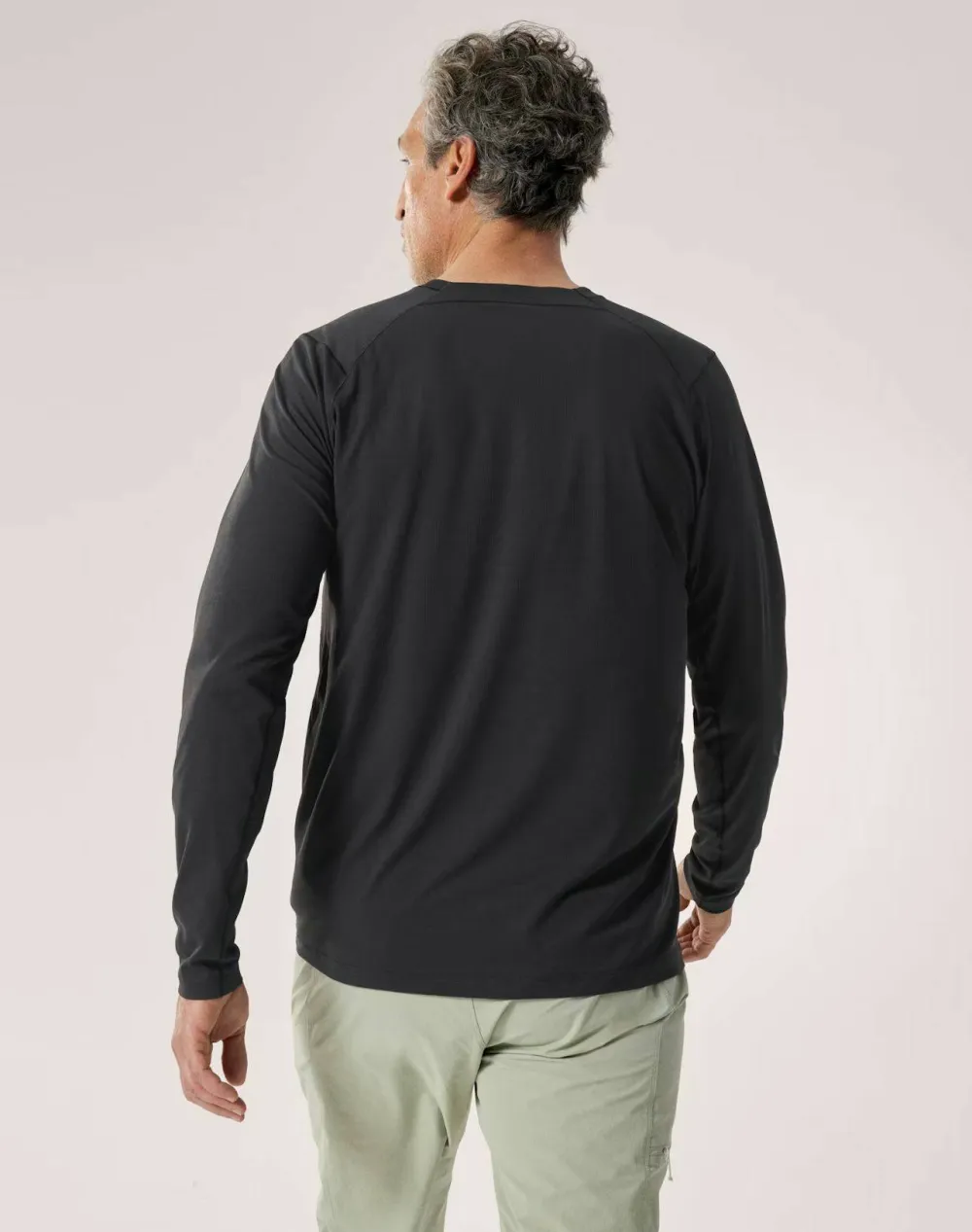 Clearance Arc'teryx Men's Cormac Crew Neck LS Black