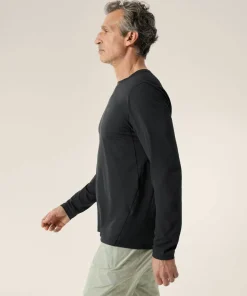 Clearance Arc'teryx Men's Cormac Crew Neck LS Black
