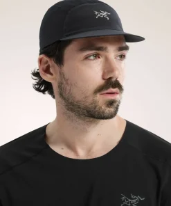 Sale Arc'teryx Norvan Mesh 5 Panel Cap Black/Arctic Silk