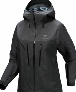 Discount Arc'teryx Women's Alpha Jacket Graphite / Black