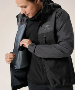 Discount Arc'teryx Women's Alpha Jacket Graphite / Black