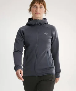 Clearance Arc'teryx Women's Kyanite Hoody Dark Stratus Dk Stratus